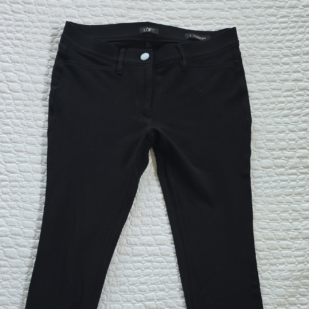 Loft Cotton Stretch Dress Pants